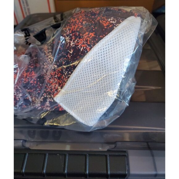 NWT MENS UNDER ARMOUR ISO-CHILL DRIVER MESH GOLF CAP MIDNIGHT NAVY WHITE M/L - Picture 3 of 4